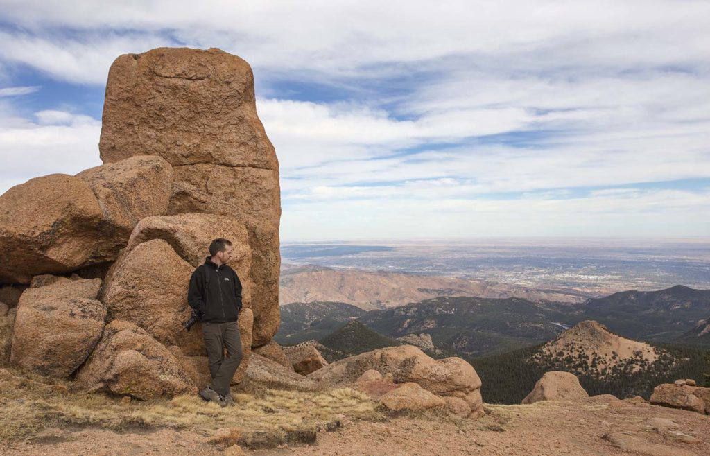 Taken near the top of Pike's Peak. I'm obsessed with the rocky shapes that are all over the mountains here.