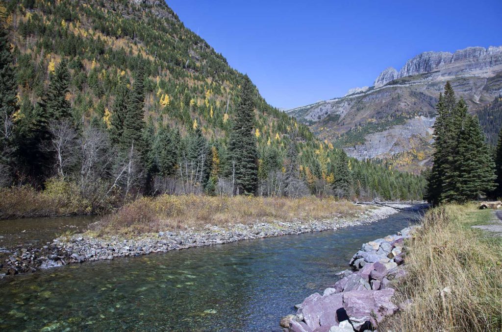 One of many sparkling mountain streams