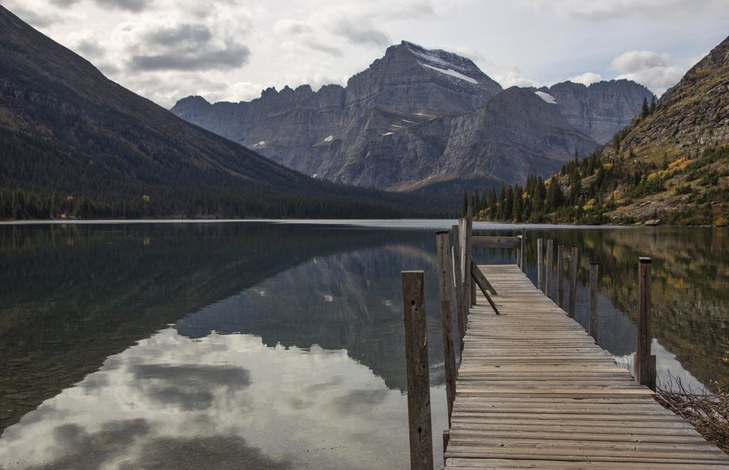 A very still day at Lake Josephine!