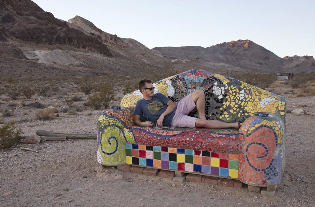 Too cool for school. Or the desert. Or the couch!