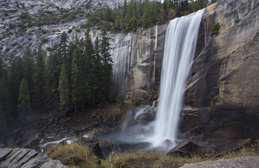 Vernal Falls are normally not this robust at this time of year. Lucky, lucky, lucky us!