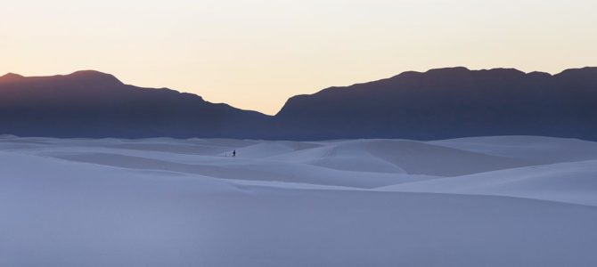 White Sands is so sandy…and white!